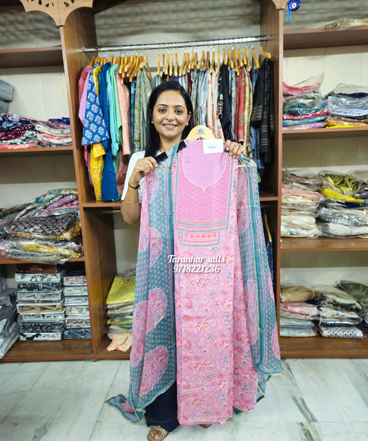 Pure Muslin Suit For Women-Pakistani Suit Design