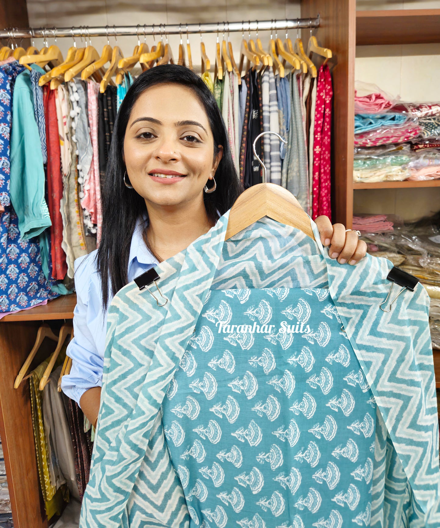 Exclusive Hand Block Print Cotton Suit