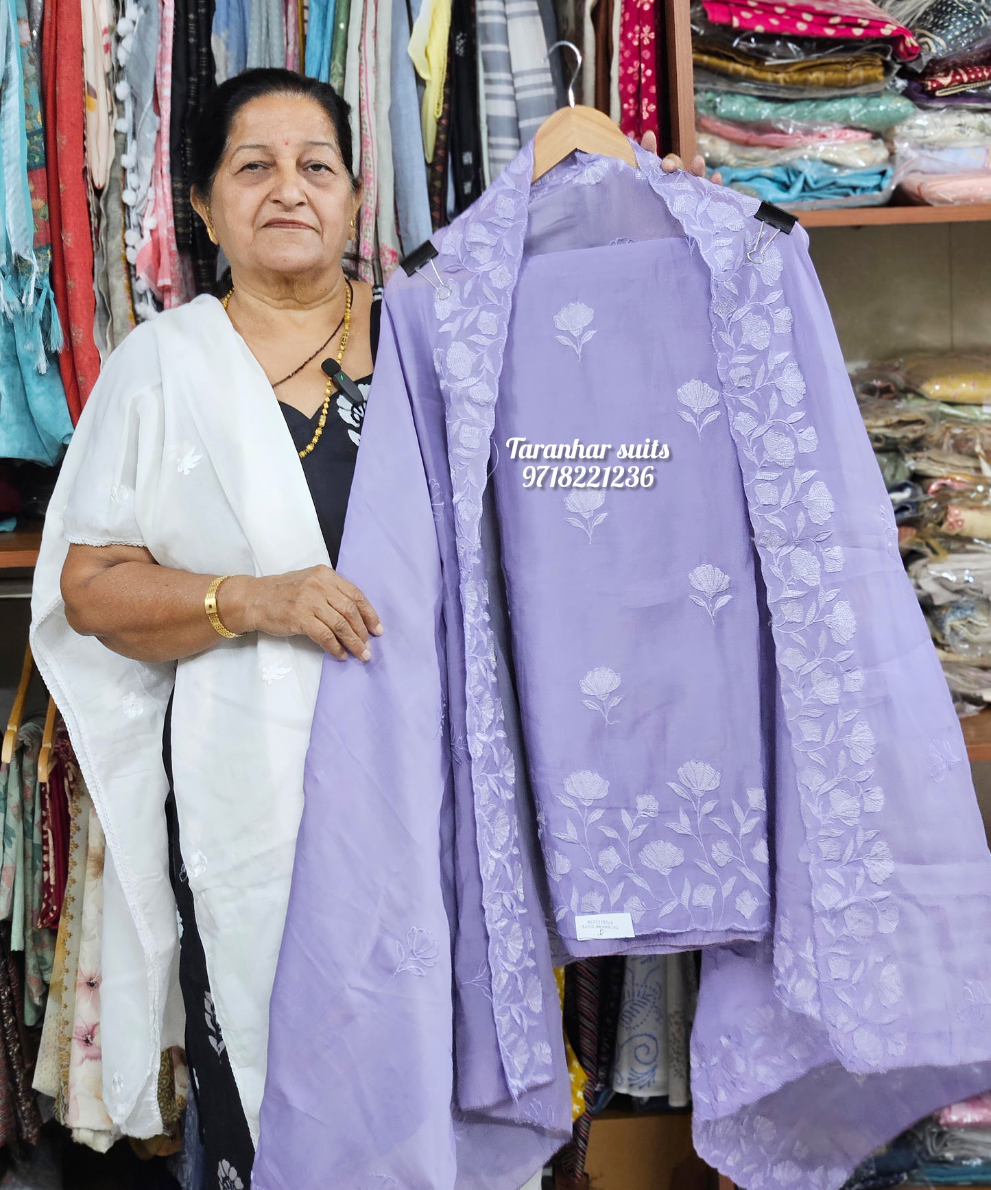Cutwork Embroidery Designer Mulcotton Suits
