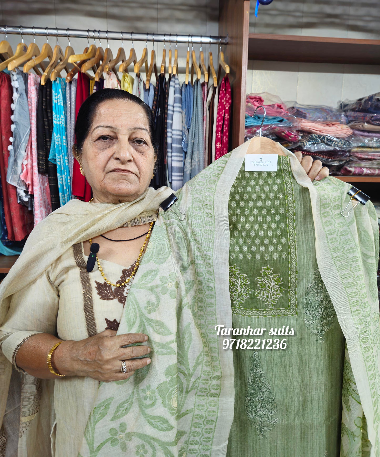 Jamdani Weaving & Hand Embroidery Suits For Women