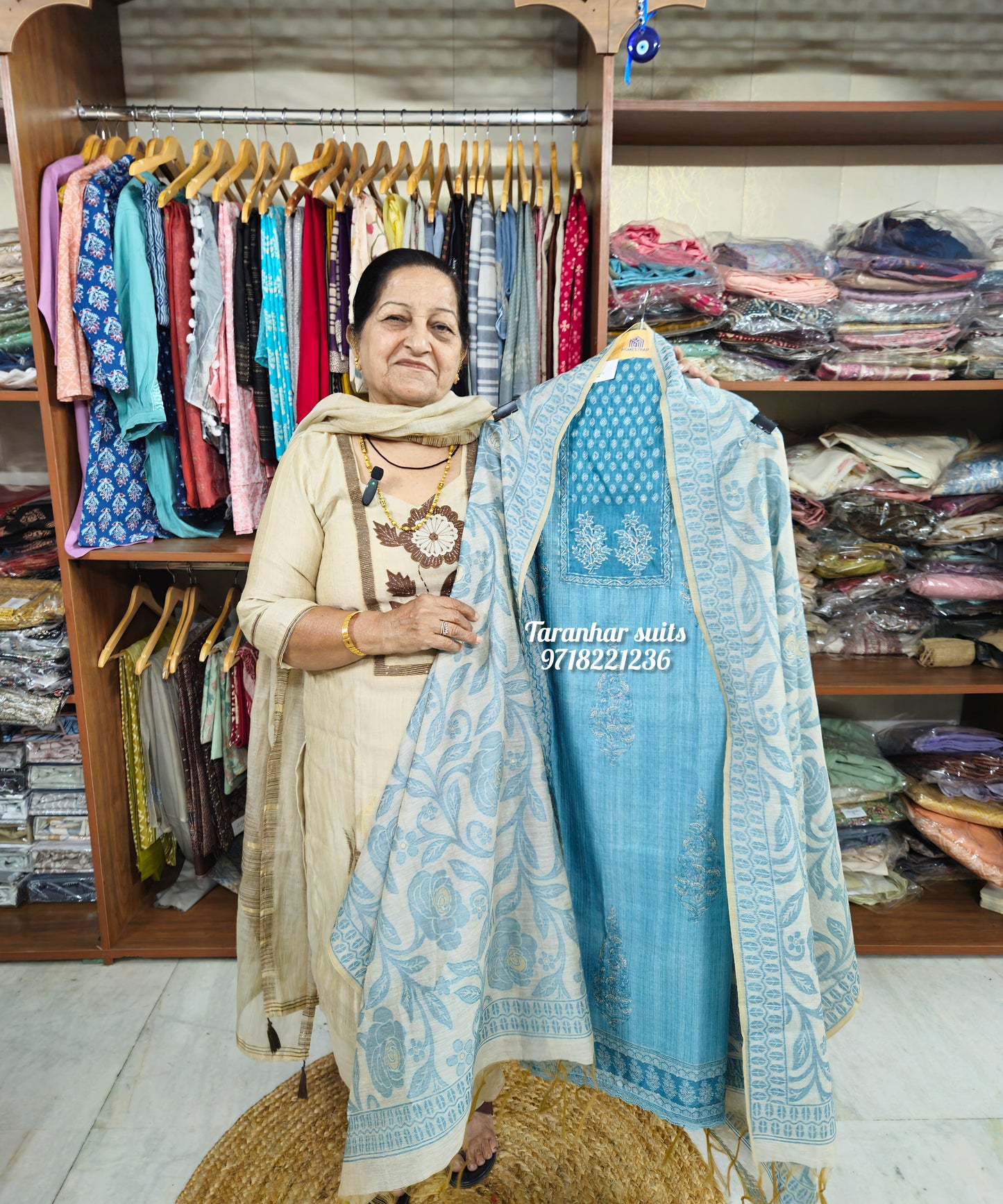 Pure Jamdani Weaving & Hand Embroidery Suits For Women